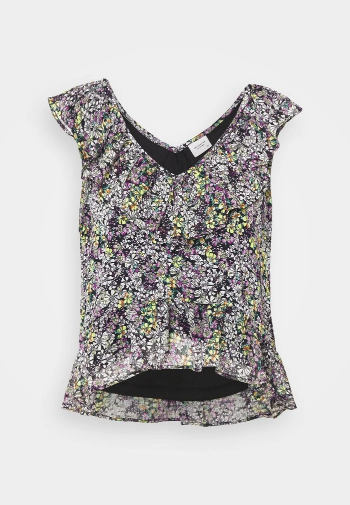 JDYLARISA CROPPED - T-shirt Imprimé - Black 6 JDYLARISA CROPPED - T-shirt Imprimé - Black – Image 4