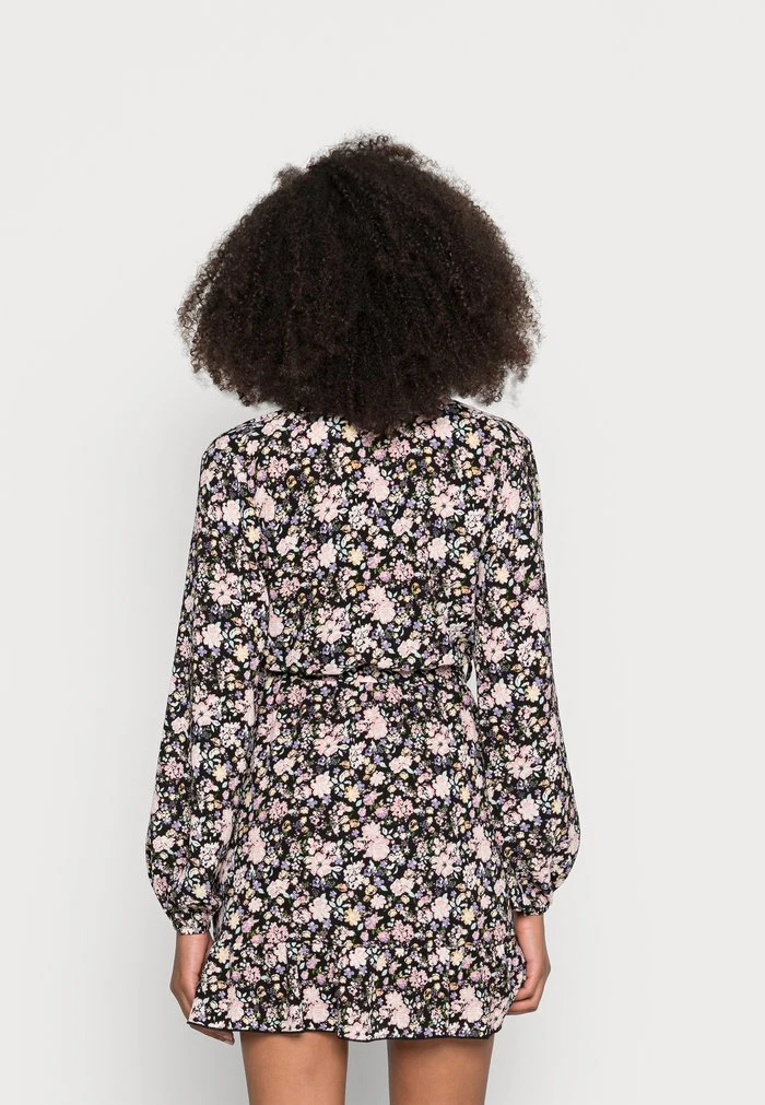 JDYSORO DRESS - Robe De Jour - Black/multi Flower 5 JDYSORO DRESS - Robe De Jour - Black/multi Flower – Image 3