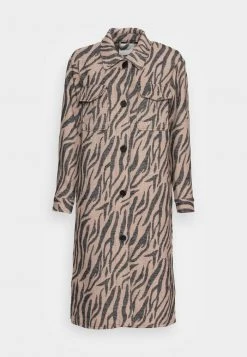 JDY UMALA LONG CHECK JACKET - Manteau Classique - Portabella Detail Black -Promos JDY Boutique 3af26ec99f6e41e68d42b36d679f56a3