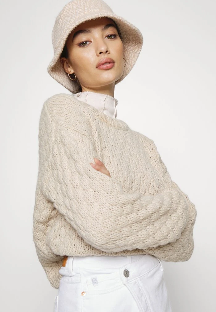 JDYBOBLE LIFE - Pullover - Cement 6 JDYBOBLE LIFE - Pullover - Cement – Image 4