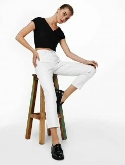 JDY Jean Droit - White -Promos JDY Boutique 3bc0fc2bf15e41b18f246815adfa6dc2