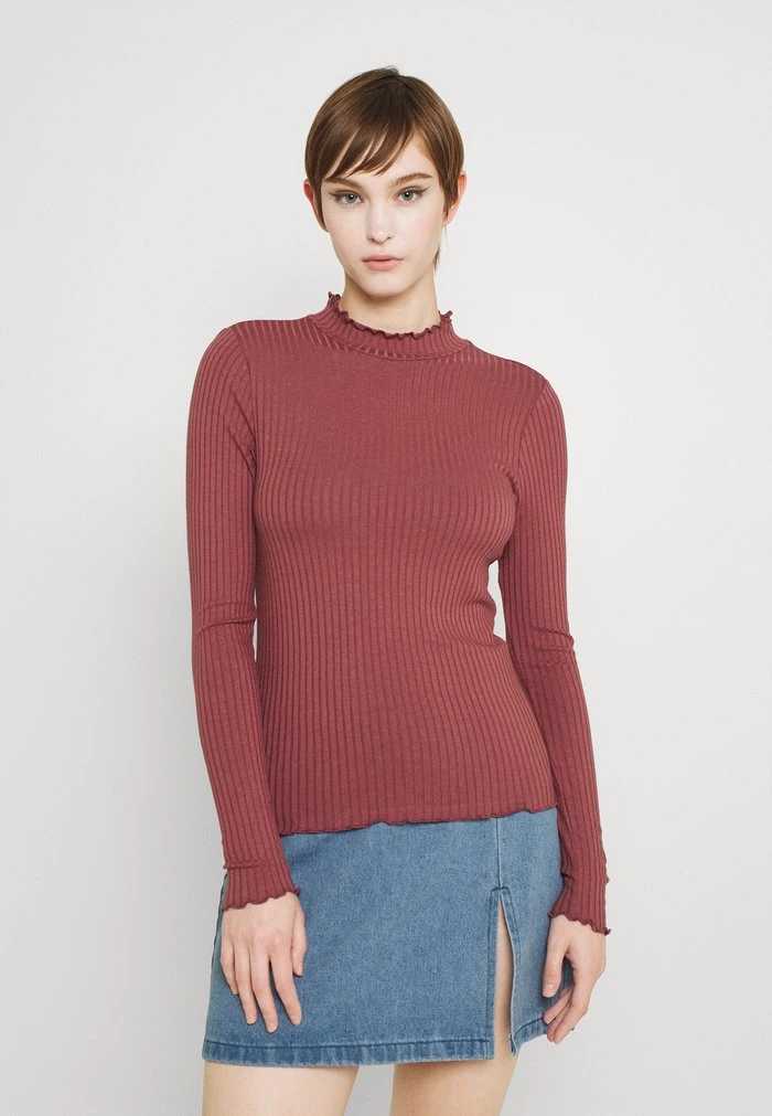 JDYFRANSISKA - T-shirt à Manches Longues - Apple Butter 6 JDYFRANSISKA - T-shirt à Manches Longues - Apple Butter – Image 4