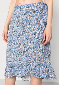 JDYSTARR LIFE BELOW KNEE SKIRT - Jupe Trapèze - Blue/kamille 11 JDYSTARR LIFE BELOW KNEE SKIRT - Jupe Trapèze - Blue/kamille -Promos JDY Boutique 3cd249a7a66b4d18a0f698b568685dbf