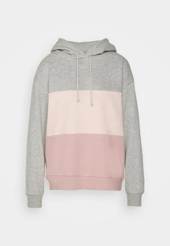 JDYLINE LIFE BLOCK HOOD - Sweatshirt - Light Grey Melange 7 JDYLINE LIFE BLOCK HOOD - Sweatshirt - Light Grey Melange – Image 5