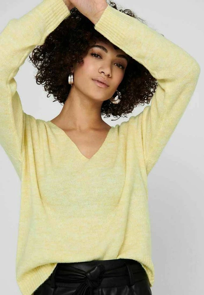 JDY ELANORA - Pullover - Pastel Yellow 6 JDY ELANORA - Pullover - Pastel Yellow – Image 4