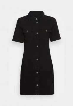 JDYNEWSANNA DRESS - Robe En Jean - Black Denim 10 JDYNEWSANNA DRESS - Robe En Jean - Black Denim -Promos JDY Boutique 3d0ca480b35b4b2bad613e40f429196c