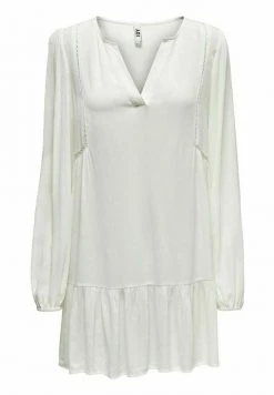 JDY EINFARBIGES - Robe De Jour - Cloud Dancer -Promos JDY Boutique 3d12ac0e8c6f486fb8a0280c883e70cb