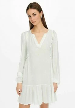 JDY EINFARBIGES - Robe De Jour - Cloud Dancer -Promos JDY Boutique 3d6a56f1fcc140bbacf10f87da0f1fd8