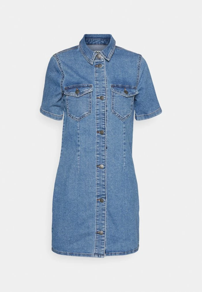 JDYNEWSANNA DRESS - Robe En Jean - Medium Blue Denim 3 JDYNEWSANNA DRESS - Robe En Jean - Medium Blue Denim