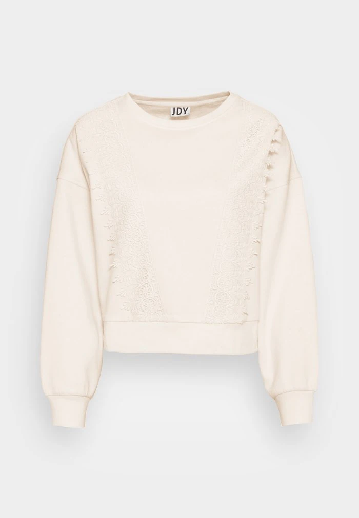 JDYTIKKA LIFE LACE - Sweatshirt - Birch 6 JDYTIKKA LIFE LACE - Sweatshirt - Birch – Image 4