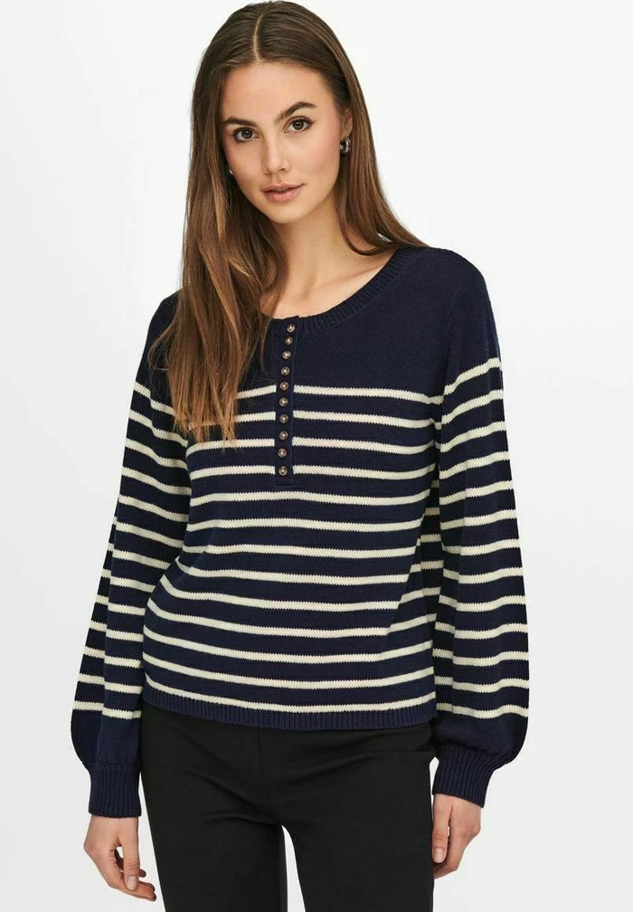 JDY Pullover - Black Iris 6 JDY Pullover - Black Iris – Image 4