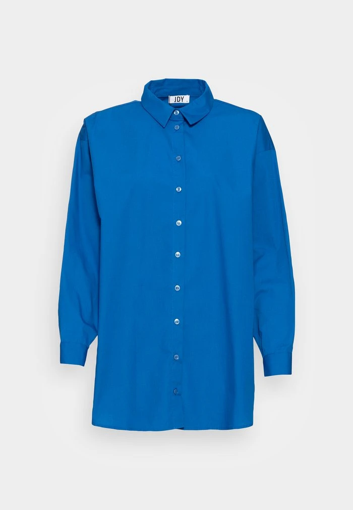 JDY MOLLY SOLID OVERSIZE SHIRT - Chemisier - Princess Blue 6 JDY MOLLY SOLID OVERSIZE SHIRT - Chemisier - Princess Blue – Image 4