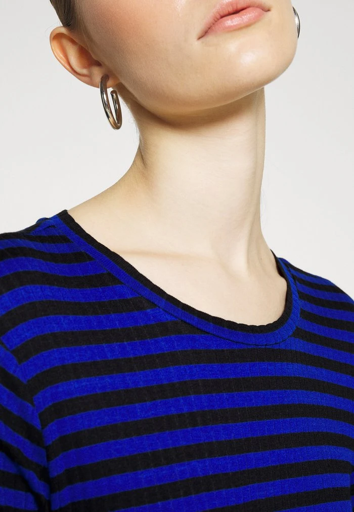 JDYFRANSISKA O NECK - T-shirt à Manches Longues - Surf The Web/black 9 JDYFRANSISKA O NECK - T-shirt à Manches Longues - Surf The Web/black – Image 7