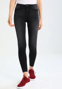 JDYSKINNY JAKE ANKLE - Jeans Skinny - Dark Grey Denim