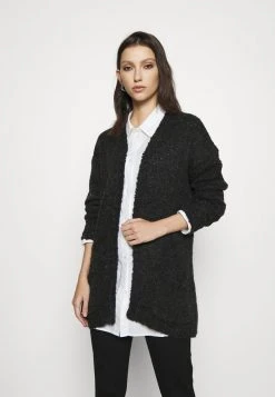 JDYNEWDELIGHT CARDIGAN - Gilet - Dark Grey Melange
