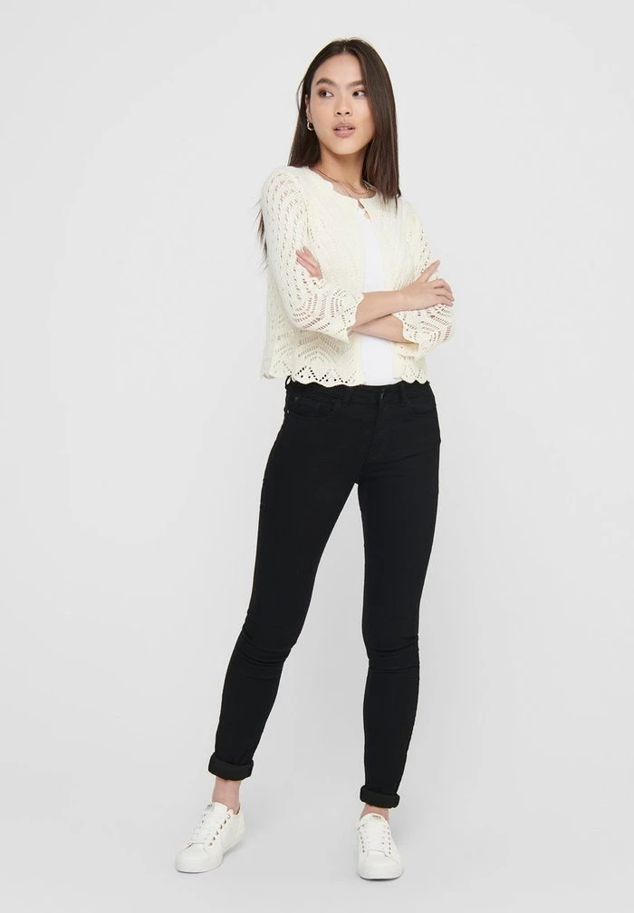 JDYSUN CROPPED CARDIGAN - Gilet - Eggnog 4 JDYSUN CROPPED CARDIGAN - Gilet - Eggnog – Image 2