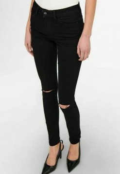 JDY HIGH WAIST KNEE-CUT - Jeans Skinny - Black Denim 13 JDY HIGH WAIST KNEE-CUT - Jeans Skinny - Black Denim -Promos JDY Boutique 47bc7fabf0a14931a12369f6a62f8178