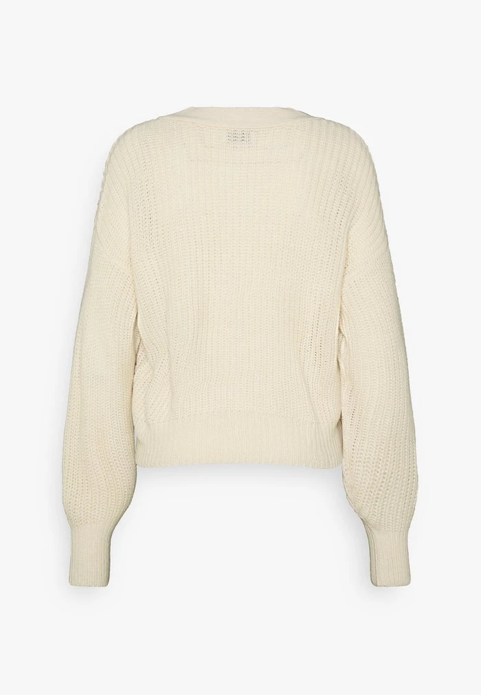 JDYJUSTY SHORT CARDIGAN - Gilet - Eggnog 4 JDYJUSTY SHORT CARDIGAN - Gilet - Eggnog – Image 2