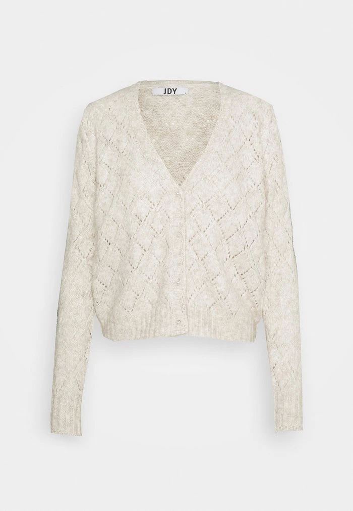 JDYAVIL SHORT CARDIGAN - Gilet - Chateau Gray 7 JDYAVIL SHORT CARDIGAN - Gilet - Chateau Gray – Image 5