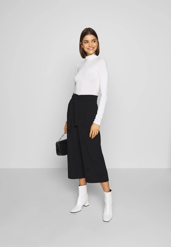 JDYTANJA CULOTTE PANT - Pantalon Classique - Black 4 JDYTANJA CULOTTE PANT - Pantalon Classique - Black – Image 2