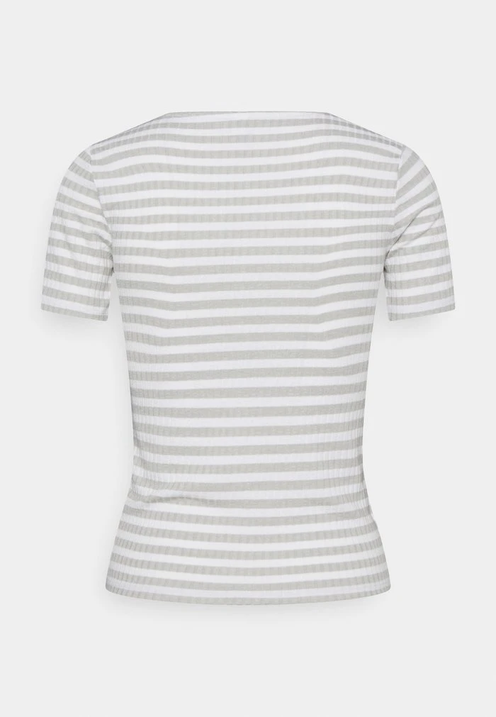 JDYFRANSISKA - T-shirt Imprimé - Mineral Gray/cloud Dancer 4 JDYFRANSISKA - T-shirt Imprimé - Mineral Gray/cloud Dancer – Image 2