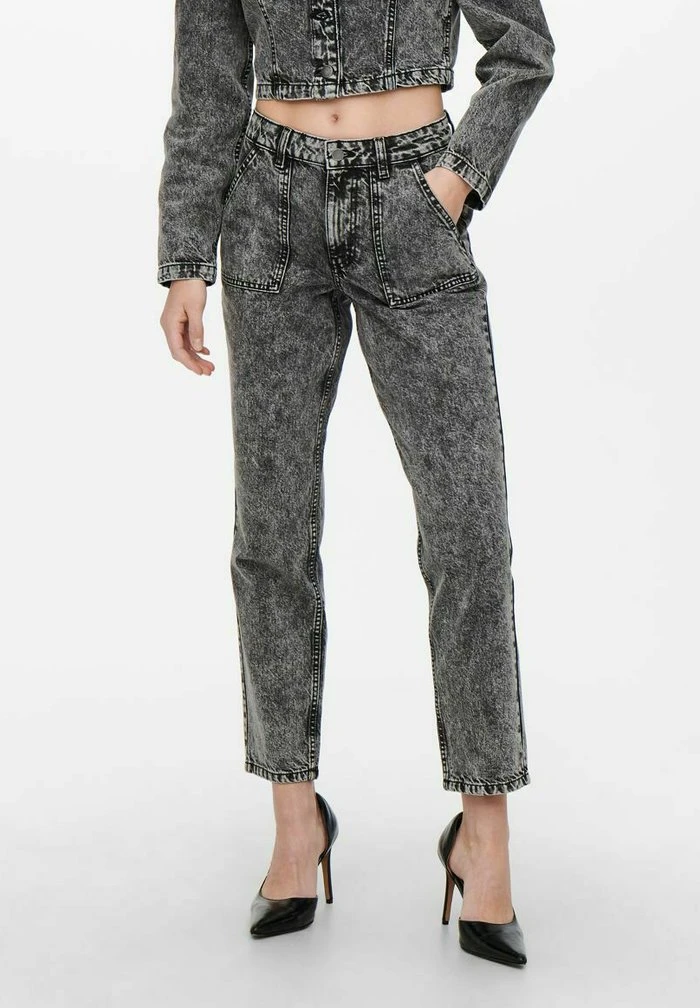 JDY Jean Droit - Dark Grey Denim 3 JDY Jean Droit - Dark Grey Denim