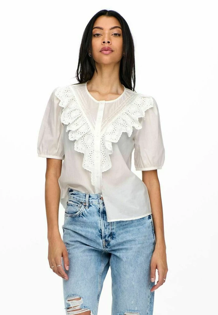 JDY Blouse - White 3 JDY Blouse - White