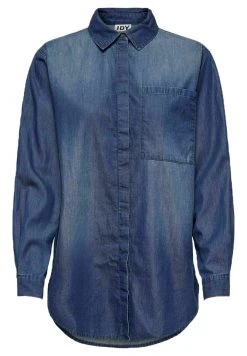 JDY OVERSIZE - Chemisier - Medium Blue Denim