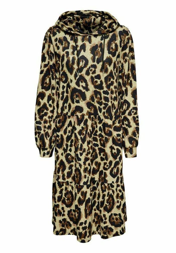 JDY Robe En Jersey - Autumn Blonde 6 JDY Robe En Jersey - Autumn Blonde – Image 4