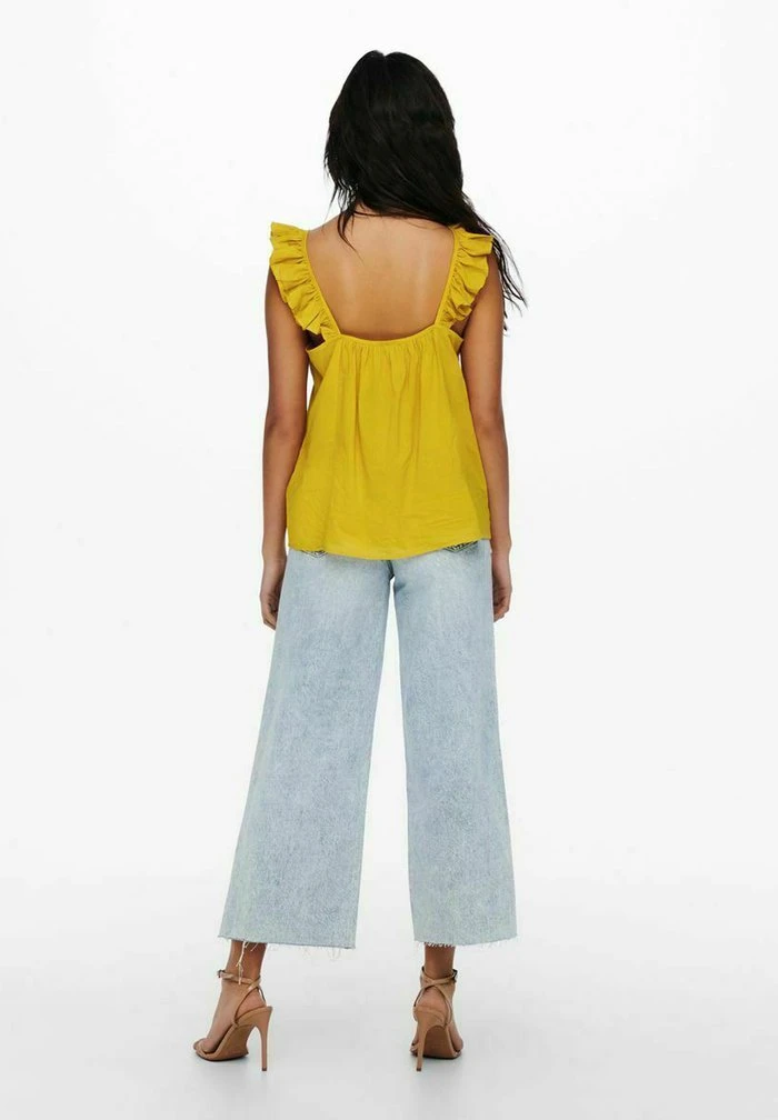 JDY Débardeur - Lemon Curry 5 JDY Débardeur - Lemon Curry – Image 3