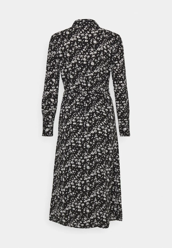 JDYPIPER ABOVE CALF DRESS - Robe Chemise - Black/white 4 JDYPIPER ABOVE CALF DRESS - Robe Chemise - Black/white – Image 2