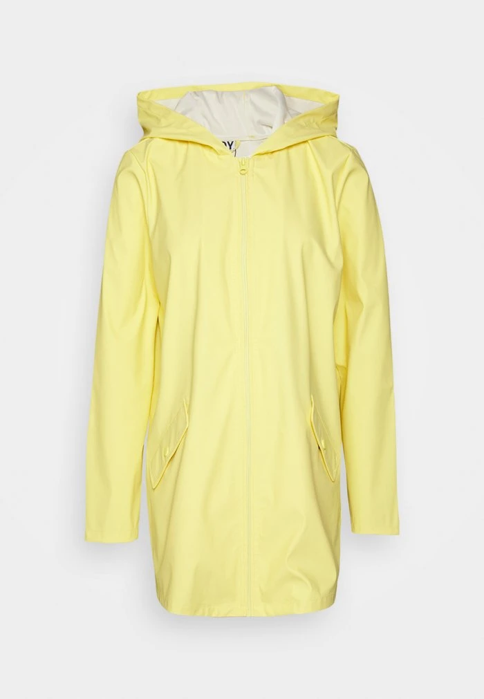 JDYELISA RAINCOAT - Veste Imperméable - Yellow Cream 7 JDYELISA RAINCOAT - Veste Imperméable - Yellow Cream – Image 5