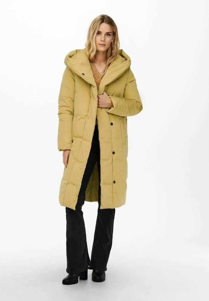 JDY WATTIERTE KAPUZEN - Veste D'hiver - Curry 6 JDY WATTIERTE KAPUZEN - Veste D'hiver - Curry – Image 4