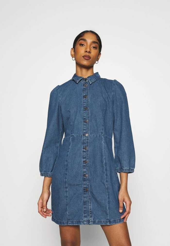 JDYATHENA DRESS - Robe En Jean - Medium Blue Denim 3 JDYATHENA DRESS - Robe En Jean - Medium Blue Denim