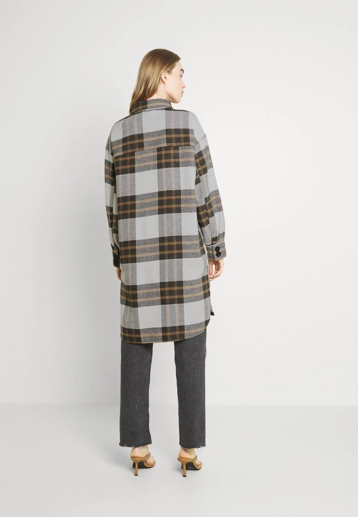 JDYDONNA LONG SHACKET - Manteau Classique - Egret/gray/woodsmoke 5 JDYDONNA LONG SHACKET - Manteau Classique - Egret/gray/woodsmoke – Image 3