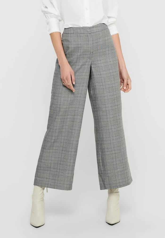 JDY Pantalon Classique - Dark Grey Melange 3 JDY Pantalon Classique - Dark Grey Melange