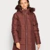 JDYELI SUNNY LONG PADDED - Veste D'hiver - Bitter Chocolate -Promos JDY Boutique 4de902ceff714b059f8adc808fab925b