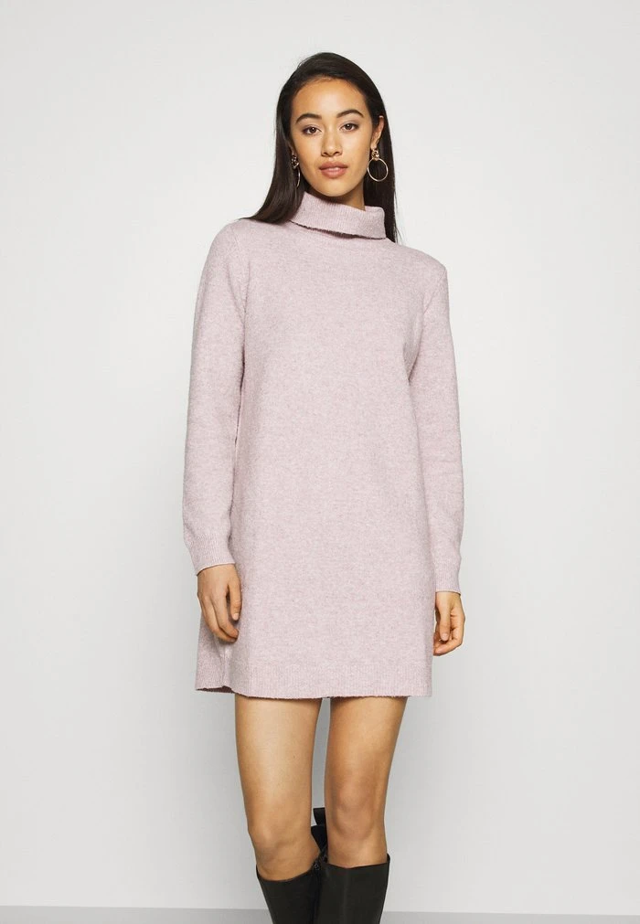 JDY BRILLIANT ROLLNECK - Robe Pull - Nostalgia Rose 3 JDY BRILLIANT ROLLNECK - Robe Pull - Nostalgia Rose