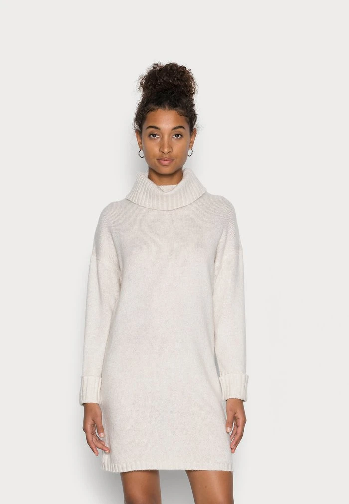JDY ROLLNECK - Robe Pull - Oatmeal Melange 3 JDY ROLLNECK - Robe Pull - Oatmeal Melange