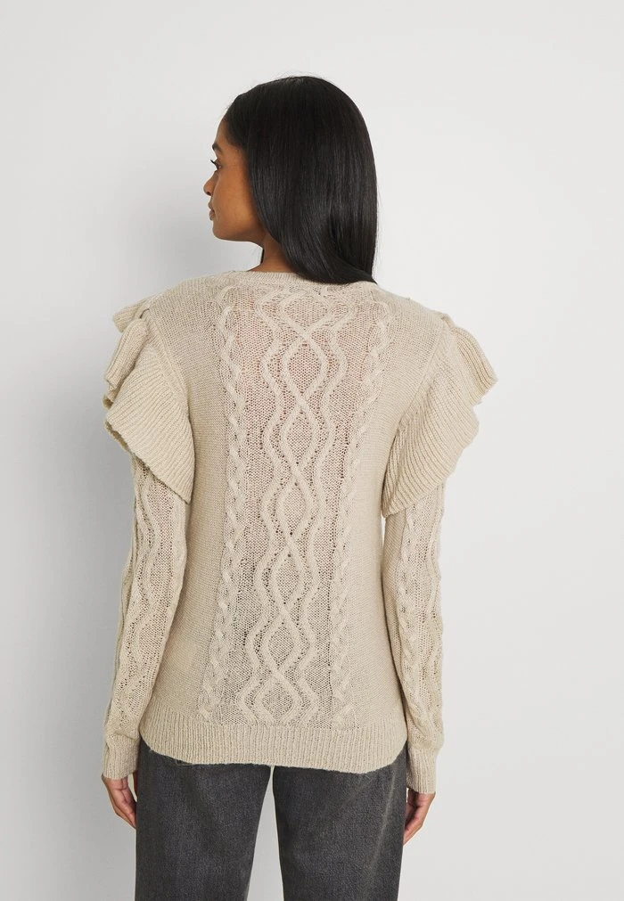 JDYFRANCE FRILL - Pullover - Chateau Gray 5 JDYFRANCE FRILL - Pullover - Chateau Gray – Image 3