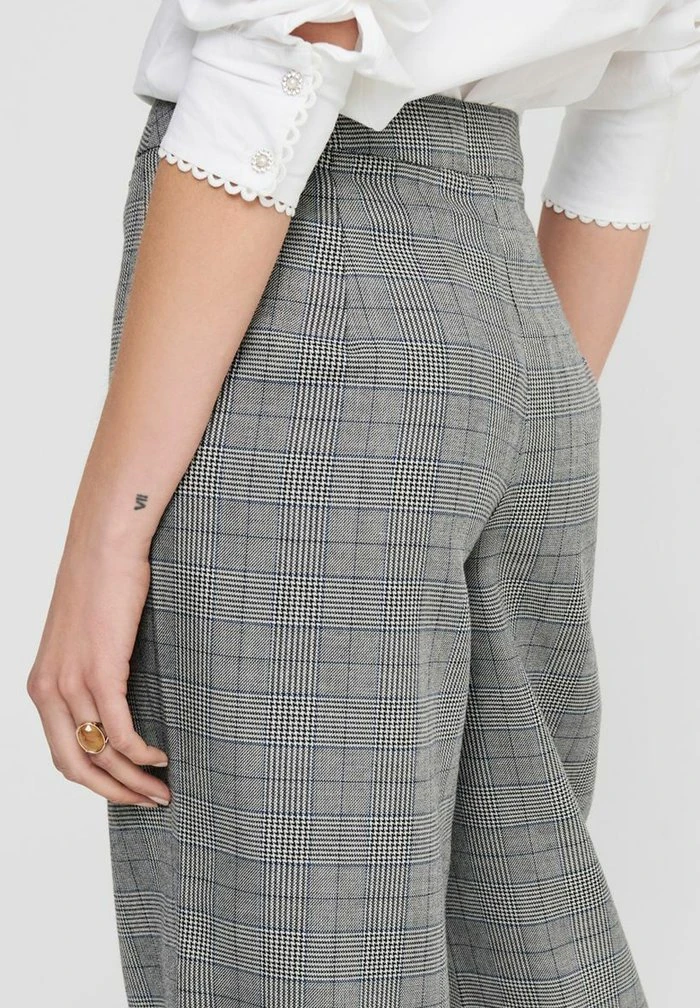 JDY Pantalon Classique - Dark Grey Melange 7 JDY Pantalon Classique - Dark Grey Melange – Image 5