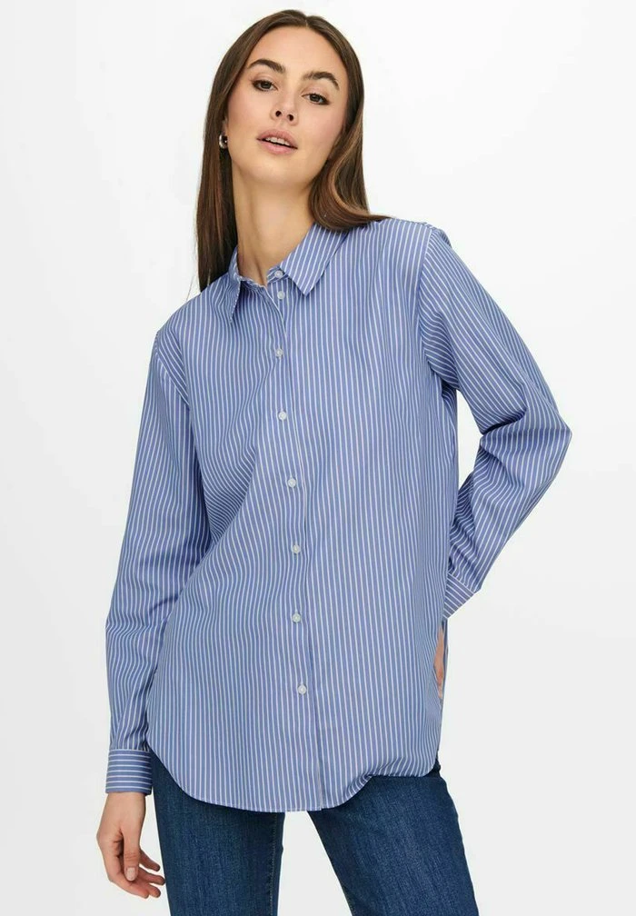 JDY OVERSIZE - Chemisier - Wedgewood 3 JDY OVERSIZE - Chemisier - Wedgewood