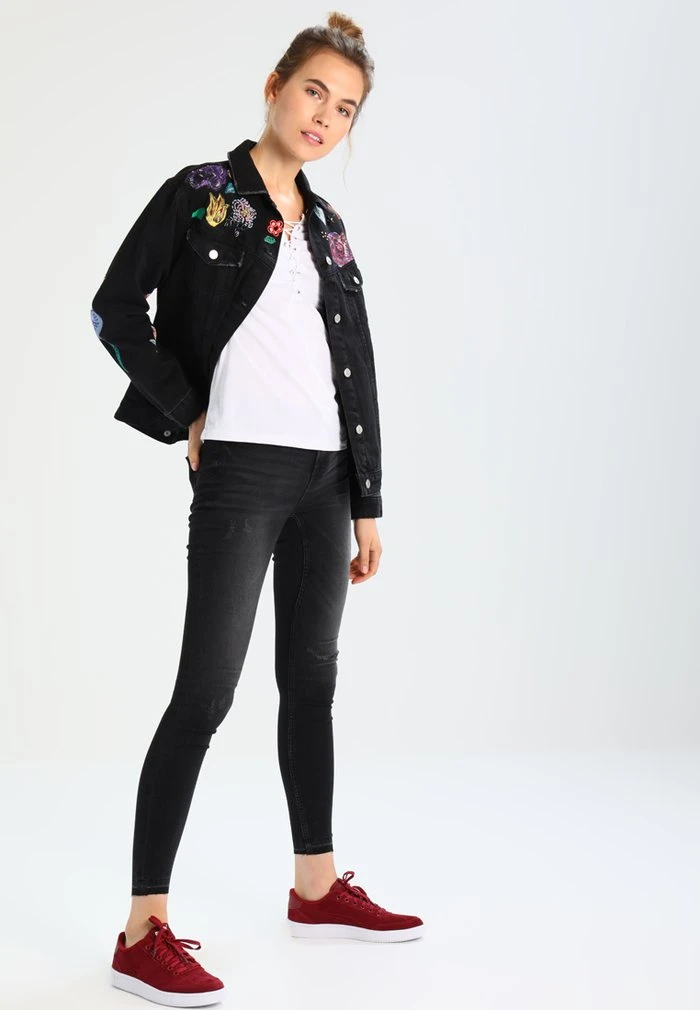 JDYSKINNY JAKE ANKLE - Jeans Skinny - Dark Grey Denim 4 JDYSKINNY JAKE ANKLE - Jeans Skinny - Dark Grey Denim – Image 2