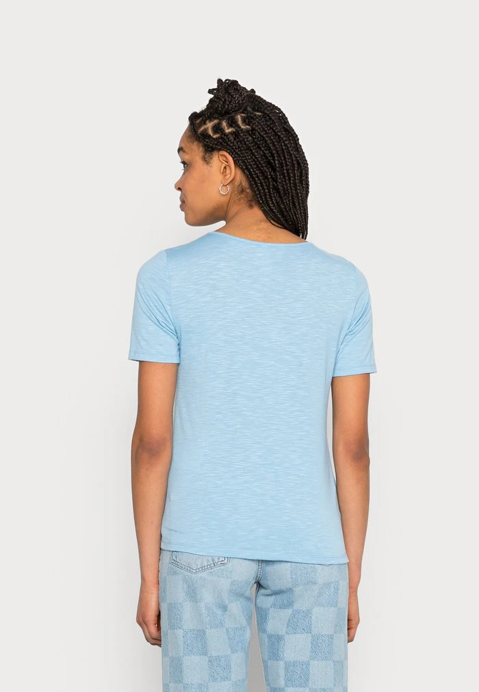 JDYDODO LACE - T-shirt Basique - Dusk Blue 5 JDYDODO LACE - T-shirt Basique - Dusk Blue – Image 3