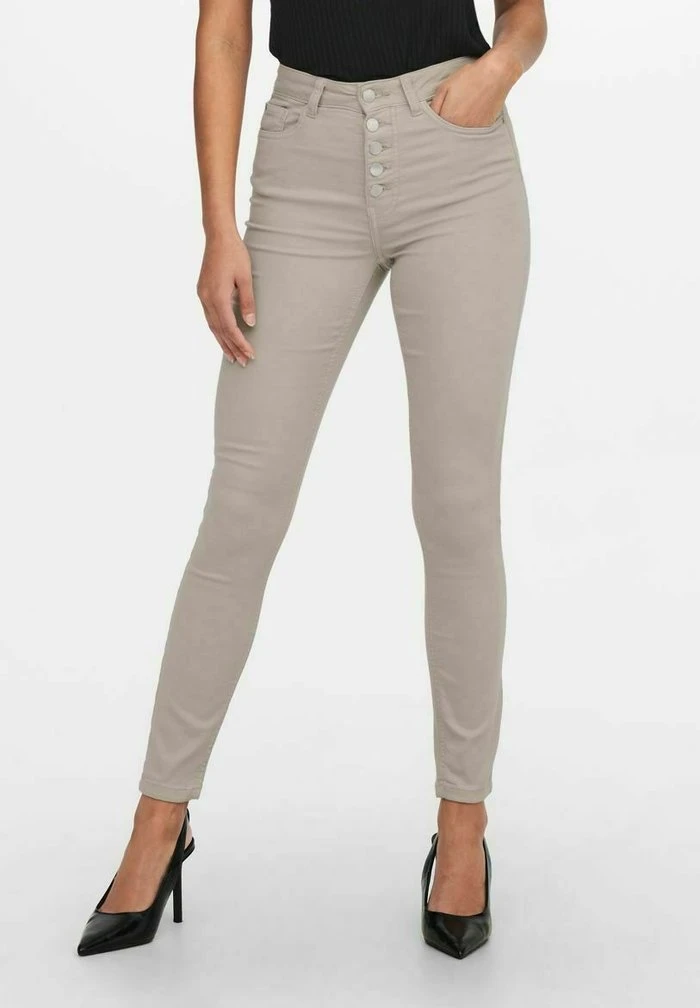 JDYLARA LIFE BUTTON - Jeans Skinny - Chateau Gray 3 JDYLARA LIFE BUTTON - Jeans Skinny - Chateau Gray