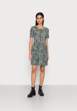 JDYSUE SUMMER DRESS - Robe En Jersey - Chinois Green/black Leo