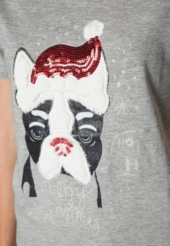 JDYCALLIE LIFE X MAS - T-shirt Imprimé - Light Grey Melange 11 JDYCALLIE LIFE X MAS - T-shirt Imprimé - Light Grey Melange -Promos JDY Boutique 53fe33f6d6f94d888a9b390e97ee62af