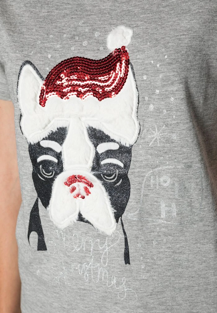 JDYCALLIE LIFE X MAS - T-shirt Imprimé - Light Grey Melange 7 JDYCALLIE LIFE X MAS - T-shirt Imprimé - Light Grey Melange – Image 5