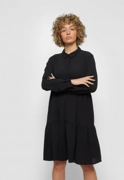 JDYPIPER DRESS - Robe Chemise - Black 11 JDYPIPER DRESS - Robe Chemise - Black -Promos JDY Boutique 543a61c48dfb4ad39623ffa87557018c