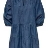 JDY Robe En Jean - Medium Blue Denim 1 JDY Robe En Jean - Medium Blue Denim -Promos JDY Boutique 543b4af93e83438faaae5687e0e4bd17